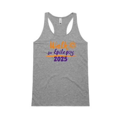 W4E25 Womens Tank (Grey Marle) Thumbnail
