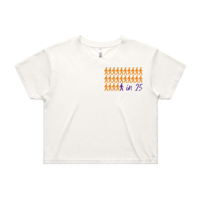 W4E26 1 in 25 Women's Crop Top Thumbnail